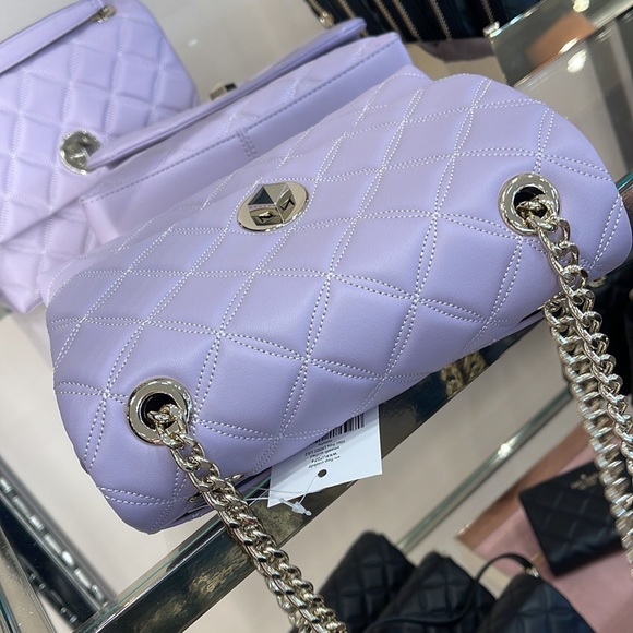 Kate Spade WKRU7074 Natalia Small Flap Crossbody In Lilac Frost - Picture 11 of 16